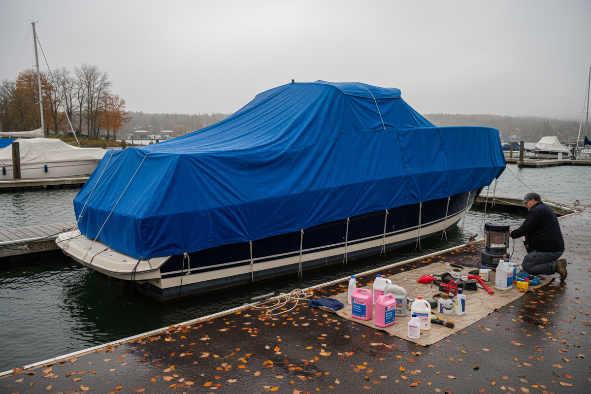 Oktober – Boot winterklaar maken
