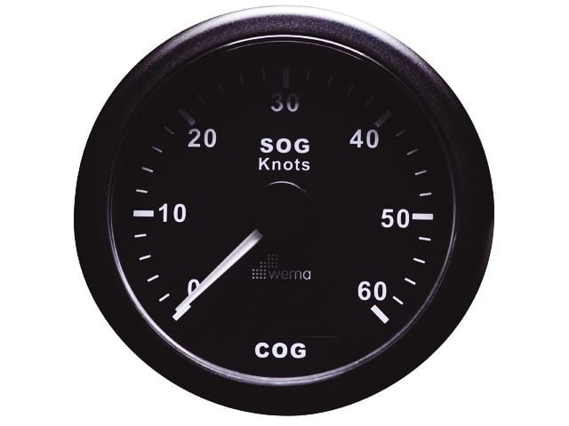 Snelheidsmeter Rond de motor