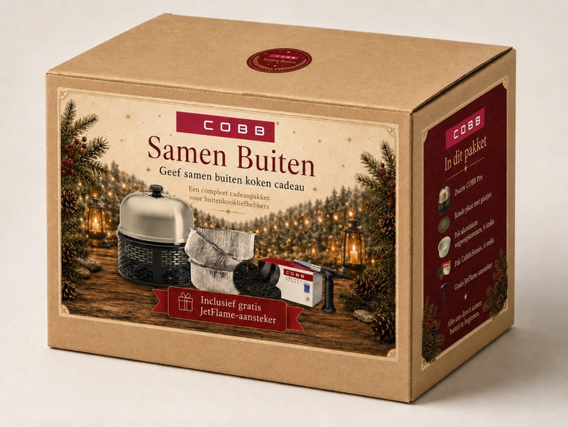 COBB Samen Buiten cadeaupakket in feestelijke geschenkverpakking