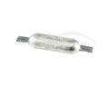 Aluminium anode met stalen lasstrip