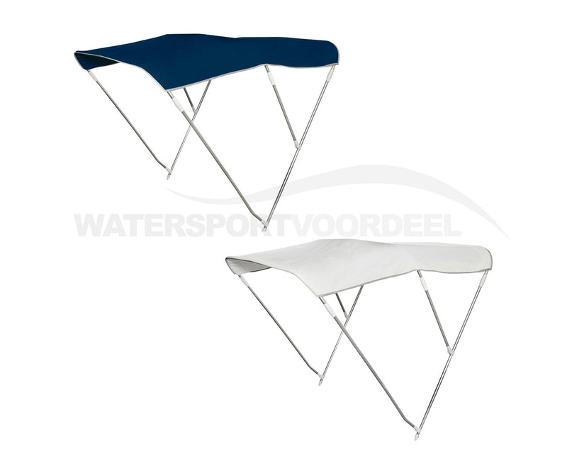 Aluminium biminitop met 3 bogen