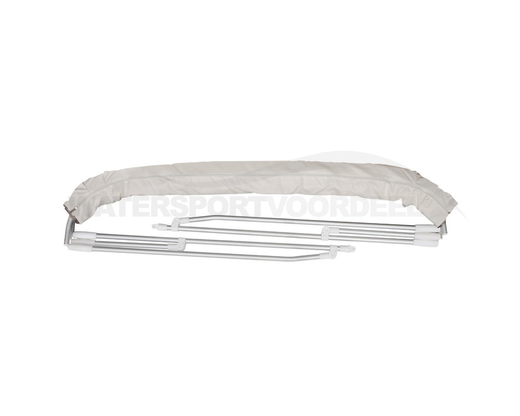 Aluminium biminitop met 4 bogen