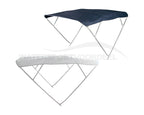 Aluminium biminitop met 4 bogen