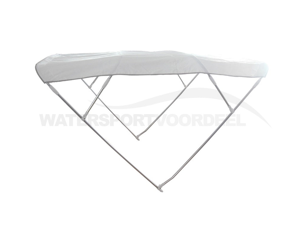 Aluminium biminitop met 4 bogen