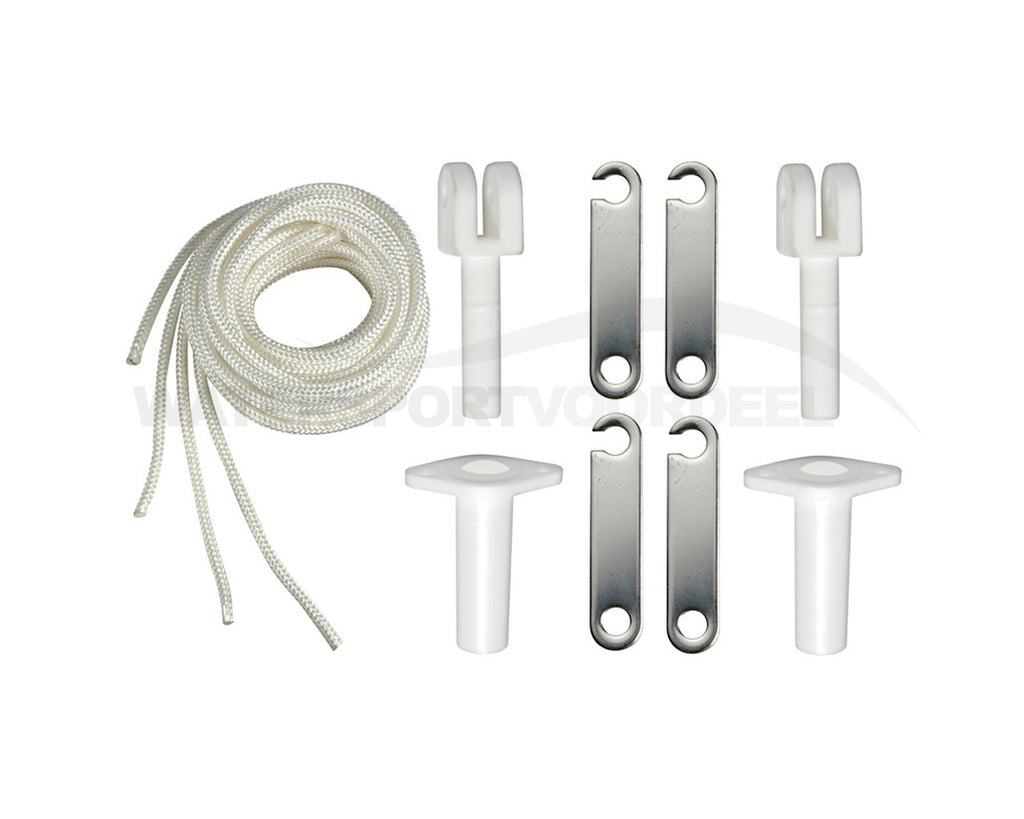 Aluminium biminitop met 4 bogen
