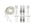 Aluminium biminitop met 4 bogen