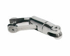 Ankerconnector dubbel draaiend rvs