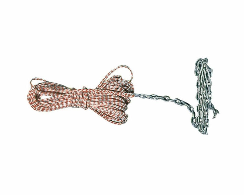 Ankerlijn met ketting combinatie