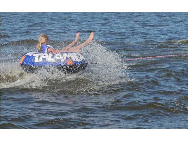 band-achter-boot