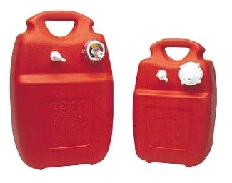 Buitenboordmotor brandstoftank