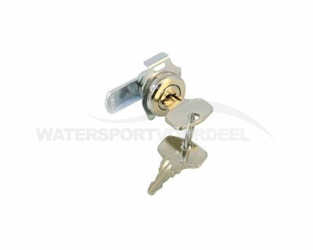 Cilinderslot met sleutel 17,6mm