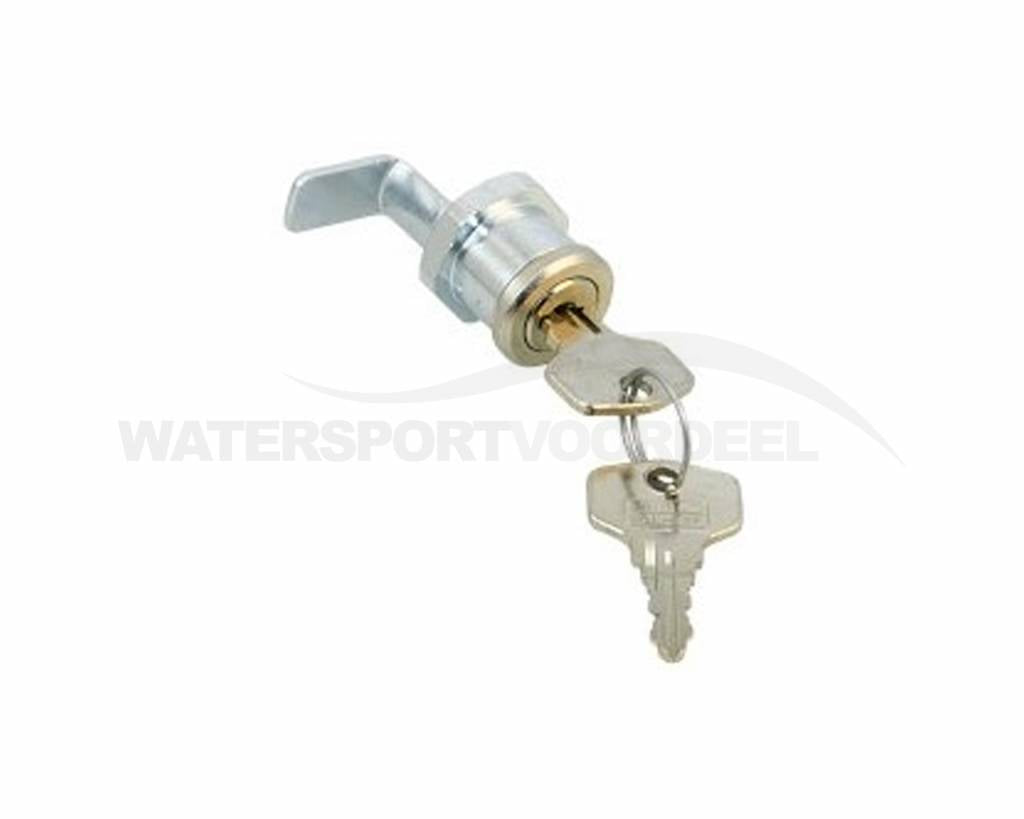 Cilinderslot met sleutel 18,5mm