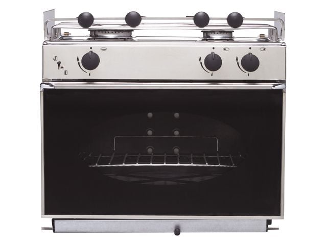 Eno 2-pits gaskomfoor met oven