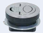 Luikring inbouw RVS 1