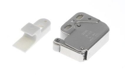 Mini latch deurvastzetter 28 x 48 mm