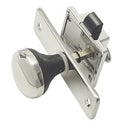 Opbouw deurslot met draaibare knop