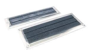 Opstapplaat RVS met rubber inleg 01