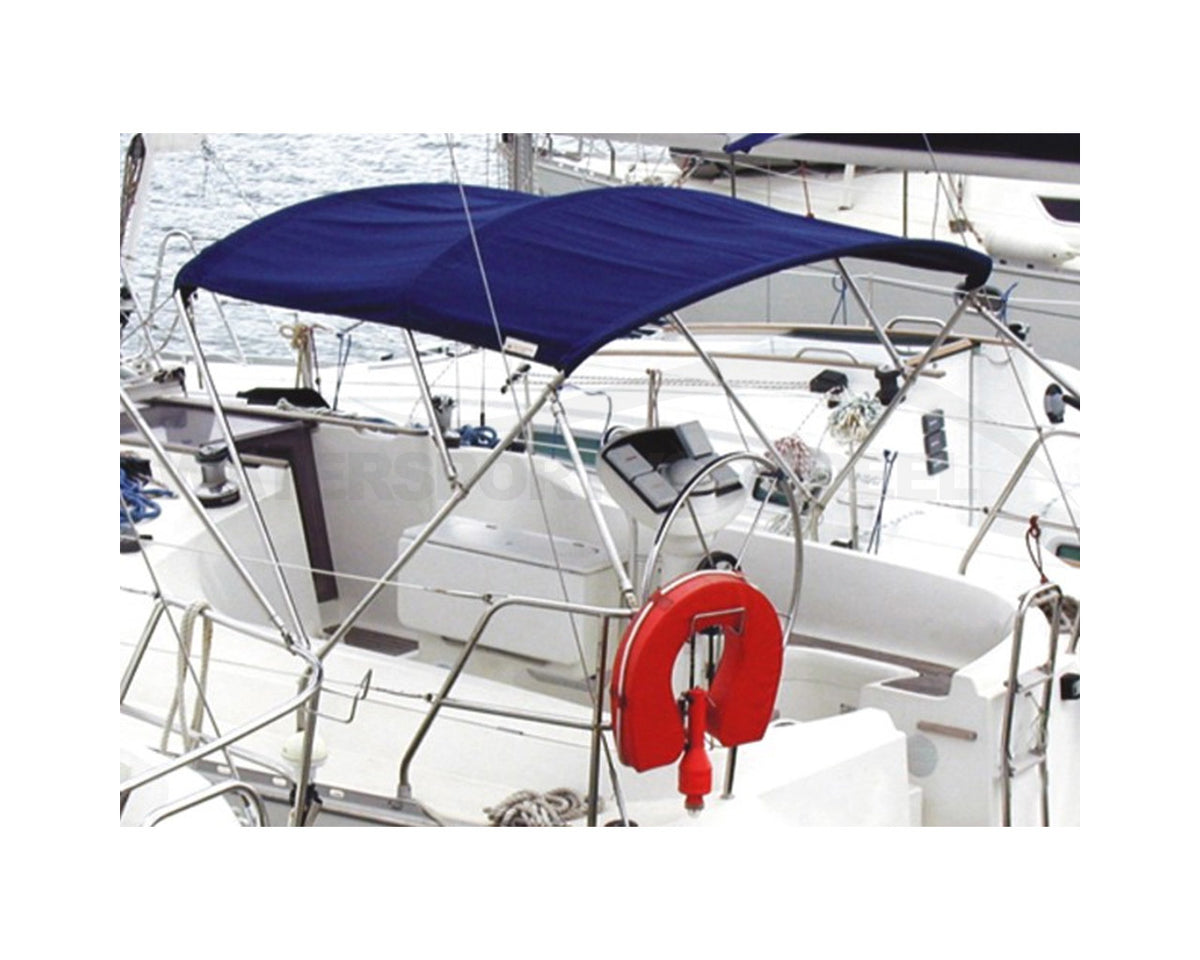 RVS Biminitop met 3 bogen