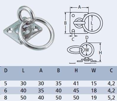 RVS_Dekbeugel_draaibaar_met ring