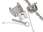 RVS kettingstopper