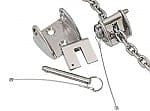 RVS kettingstopper