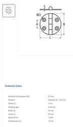 scharnier rond tech