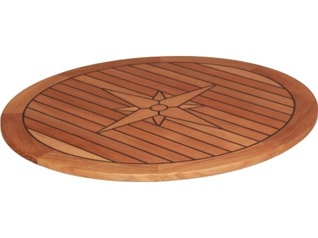 teak-tafel-boot