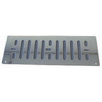 Ventilatierooster - Rechthoekig met hor RVS