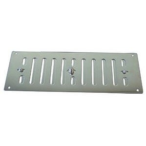 Ventilatierooster - Rechthoekig RVS