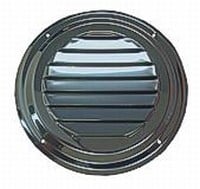 Ventilatierooster rond RVS