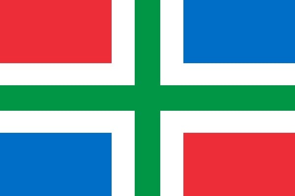 Vlag provincie Groningen
