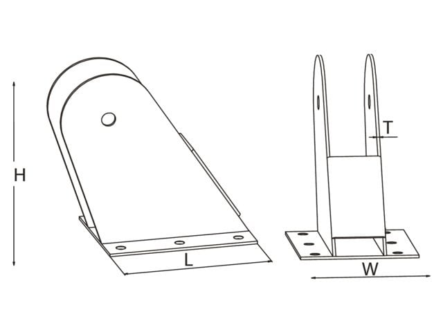 voet-siermast-boot