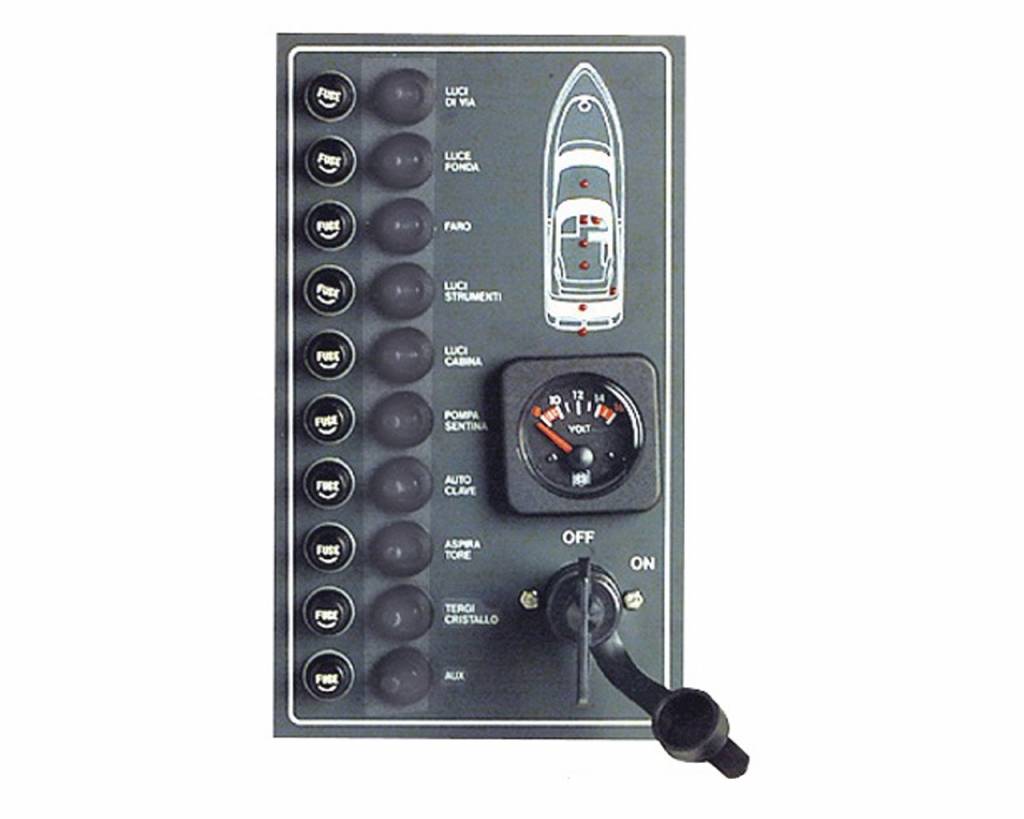 Watertight electric control panel
